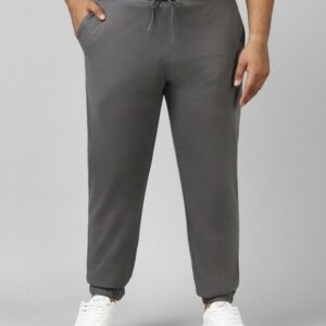 Grey Oversized Plus Size Joggers