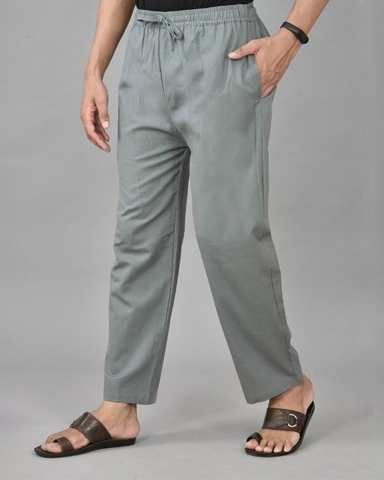 Grey Casual Pants