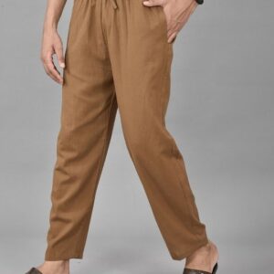 Brown Casual Pants
