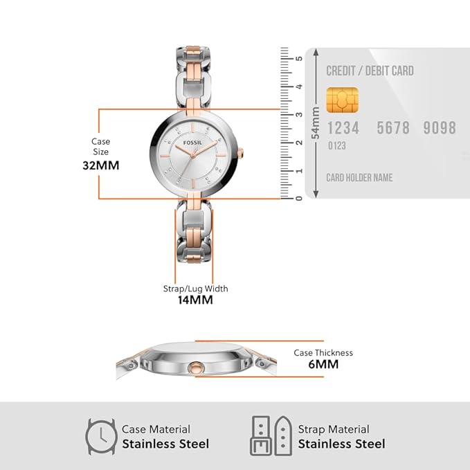 Kerrigan Analog Silver Dial Women's Watch - Image 3