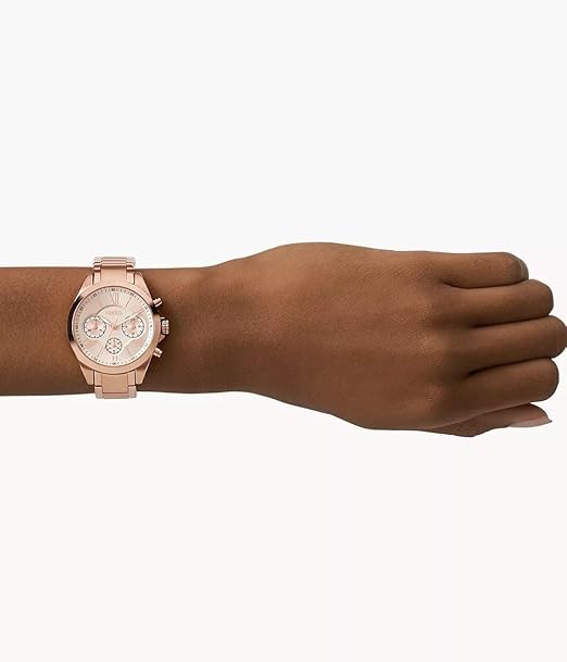 Fashion Analog Rose Gold Dial Women's Watch - Image 2