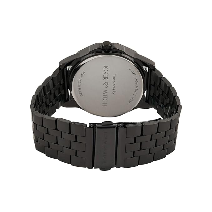 & Witch Daytona Metallic Strap Analogue Watch for Men - Image 3