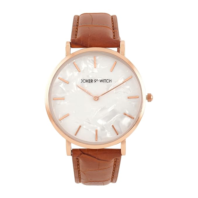 & Witch Paul Croc Strap Watch