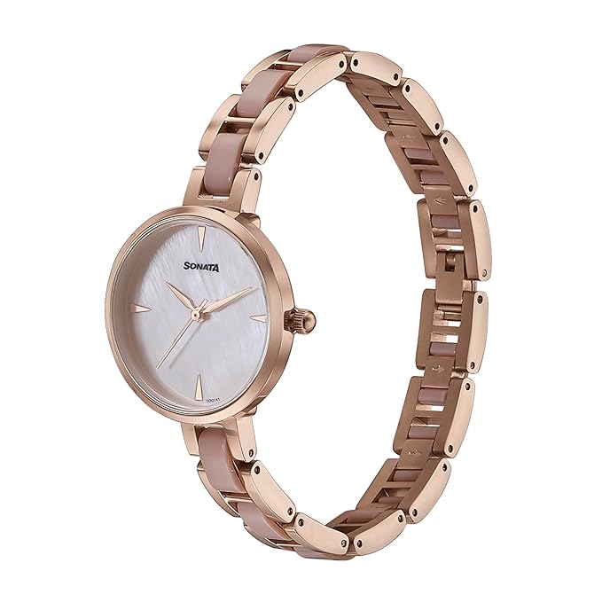 Quartz Analog Mother of Pearl Dial - Image 3