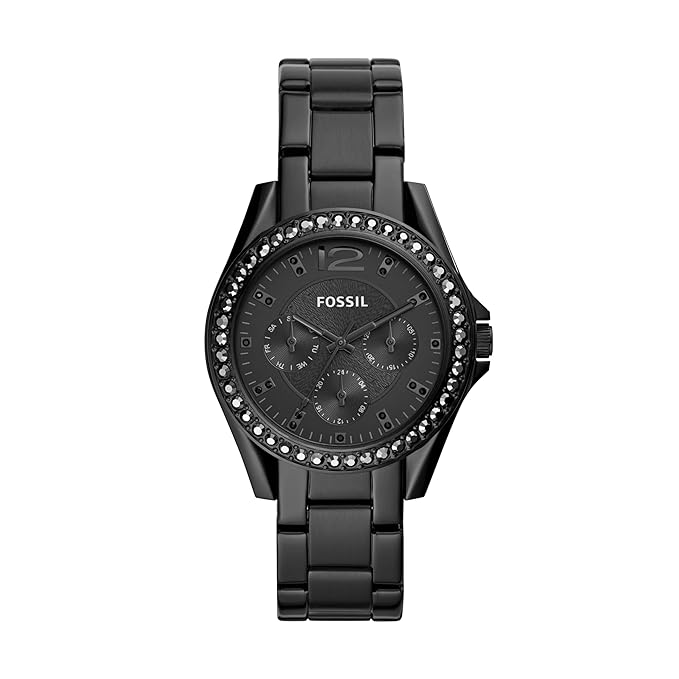 Riley Analog Black Dial Women's Watch