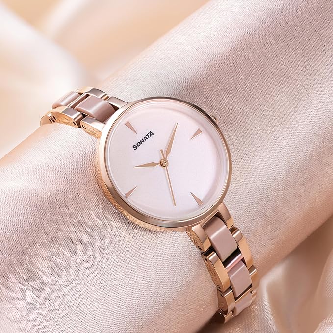 Quartz Analog Mother of Pearl Dial - Image 2