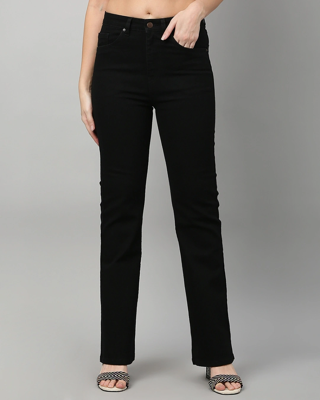 Black BootCut Jeans