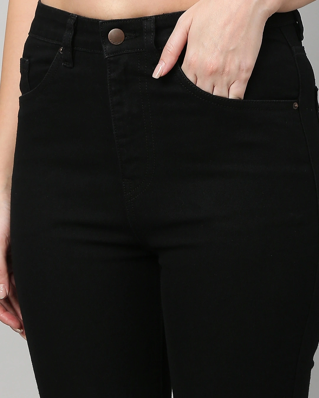 Black BootCut Jeans - Image 3