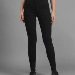Black High Rise Skinny Fit Jeans