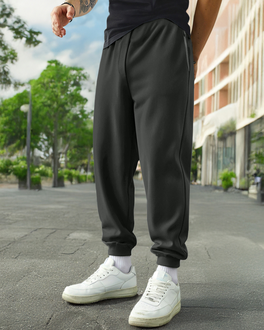 Men's Grey Joggers Online