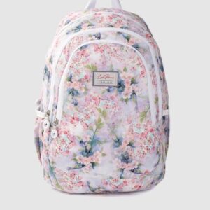 Perros Women Pacman Multicolored Floral Printed Backpack