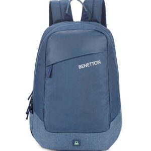 Colors of Benetton Unisex Brand Logo Printed 14 Inch Laptop Backpack