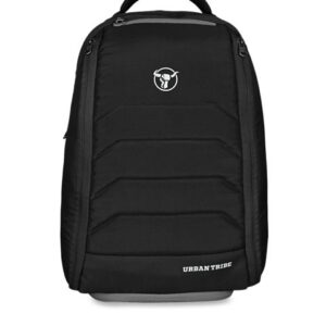 TRIBE Unisex Black Solid Backpack
