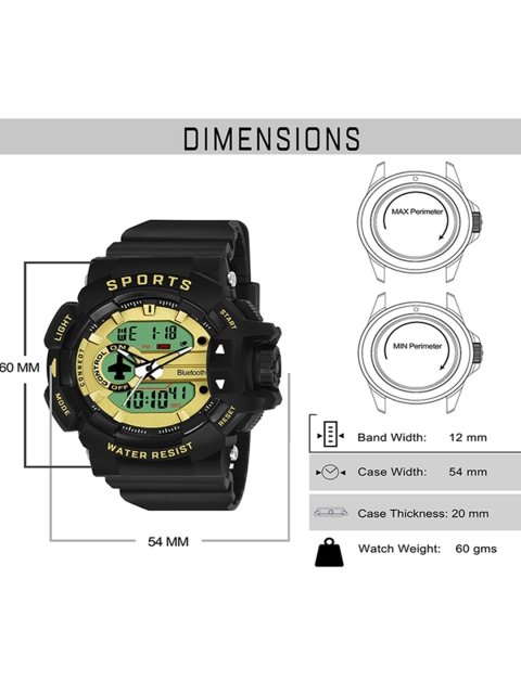 Men Analogue and Digital Sports Watch EWTM-SPORTS-V-060202 - Image 2