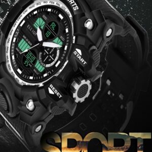 Men Patterned Dial & Straps Analogue and Digital Sports Watch EWTM-SPORTS-IV-020207