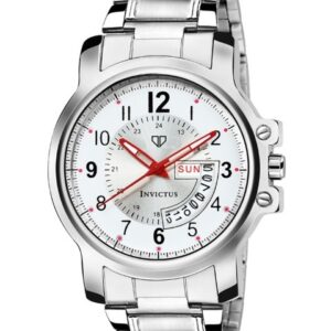 Men Silver-Toned Analogue Watch WWTM-INVC-010707