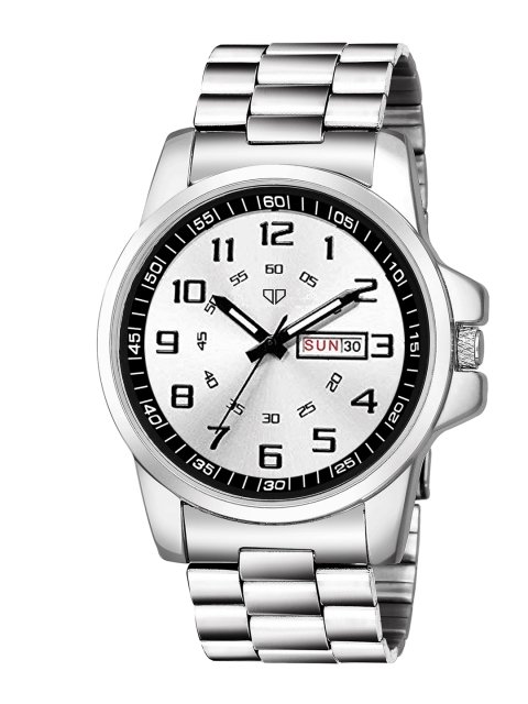 Men Silver-Toned Analogue Watch WWTM-INVC-XVIII-070707