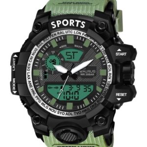Sports-vi Unisex Patterned Straps Analogue and Digital Watch WWTM-SPORTS-VI-020402