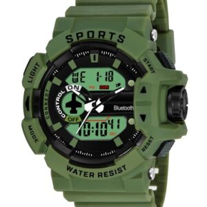 Unisex Round Analogue and Digital Watch WWTM-SPORTS-V-020404