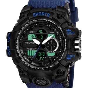 Unisex Silicon Straps Analogue and Digital Sports Watch WWTM-SPORTS-IV-020302