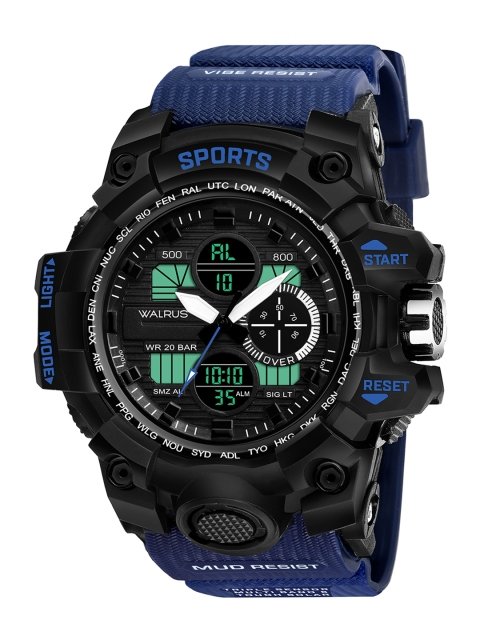 Unisex Silicon Straps Analogue and Digital Sports Watch WWTM-SPORTS-IV-020302