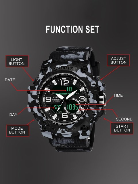 Unisex Straps Analogue and Digital Watch WWTM-CAM-020202 - Image 4