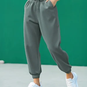 Grey Oversized Joggers