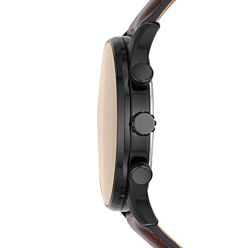 Fossil Sullivan Analog Black Dial Men's Leather Watch-BQ2457 - Image 5