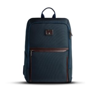 Scarters Downtown Premium 15" Laptop Bag for Men | Travel Office Backpack | 22L Navy Blue