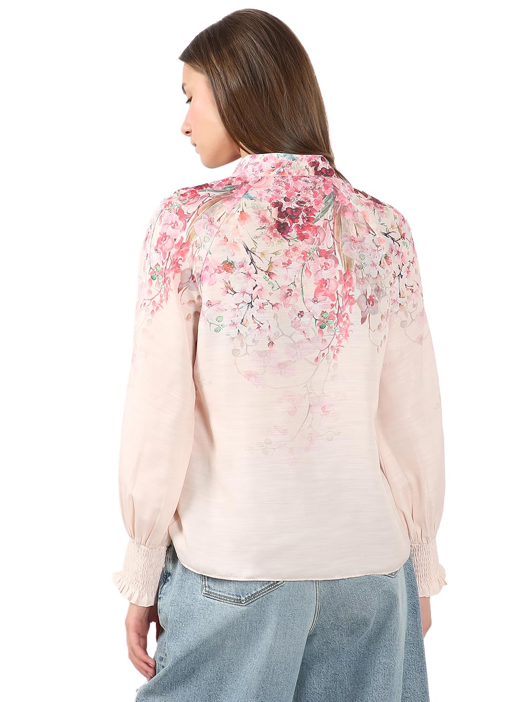 Vero Moda Women Regular Fit Pink Top - Image 5