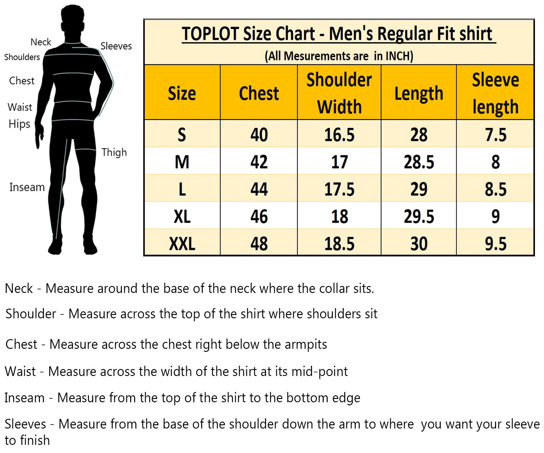 TOPLOT Men’s Regular Fit Shirt | Half Sleeve | Casual Shirt for Man (Men-Plain-Shirt-5260-Pink-XXL)