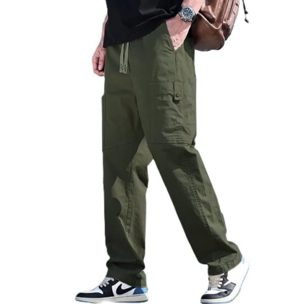LOUIS SENSE Mens REGULER FIT Cargo Pant || Cargo for Men || Casual Trouser || Joggers Pant || (CARGO-03) (in, Numeric, 36, Standard, Green)